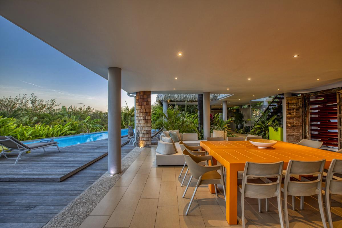 Location villa Saint Martin Terres Basses - Villa 4 chambres 8 personnes - 350m de la plage de Baie aux Prunes - Piscine - Roof Top (42)